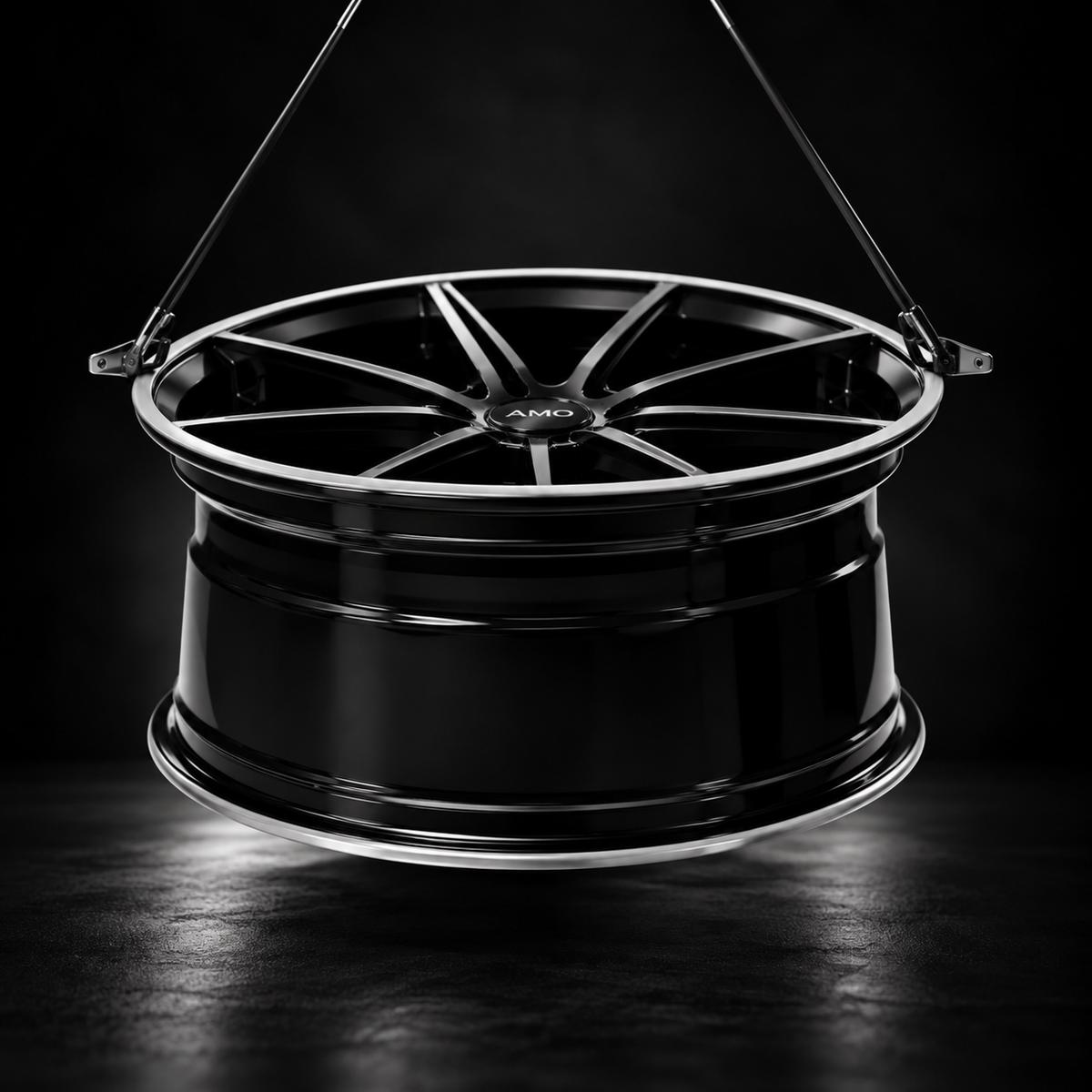 Premium Aluminum Rim Protectors Set Silver