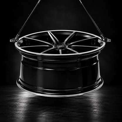 Premium Aluminum Rim Protectors Set Silver