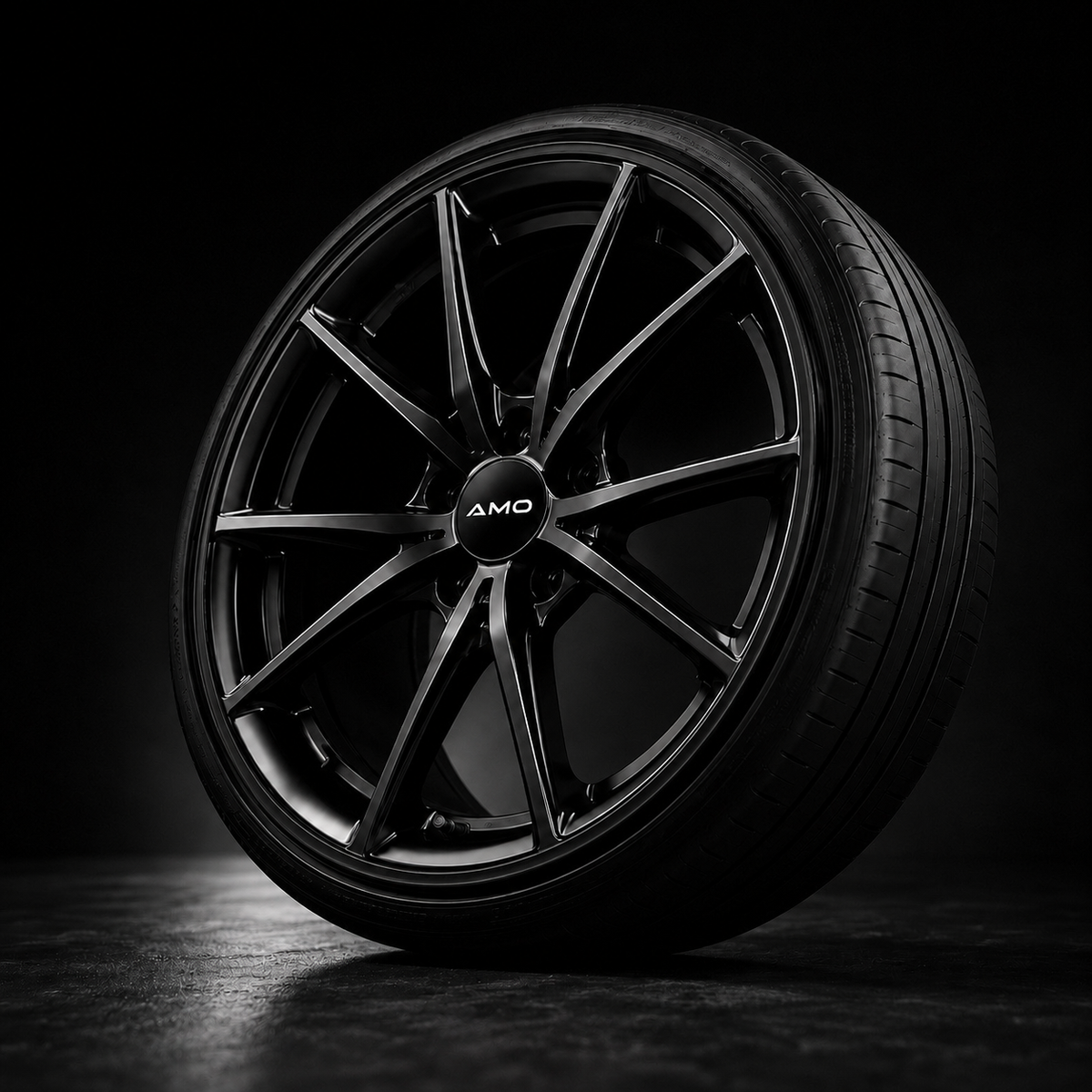 Premium Aluminum Rim Protectors Set Black
