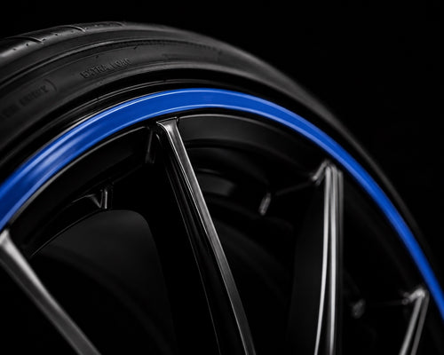Premium Aluminum Rim Protection Set Blue