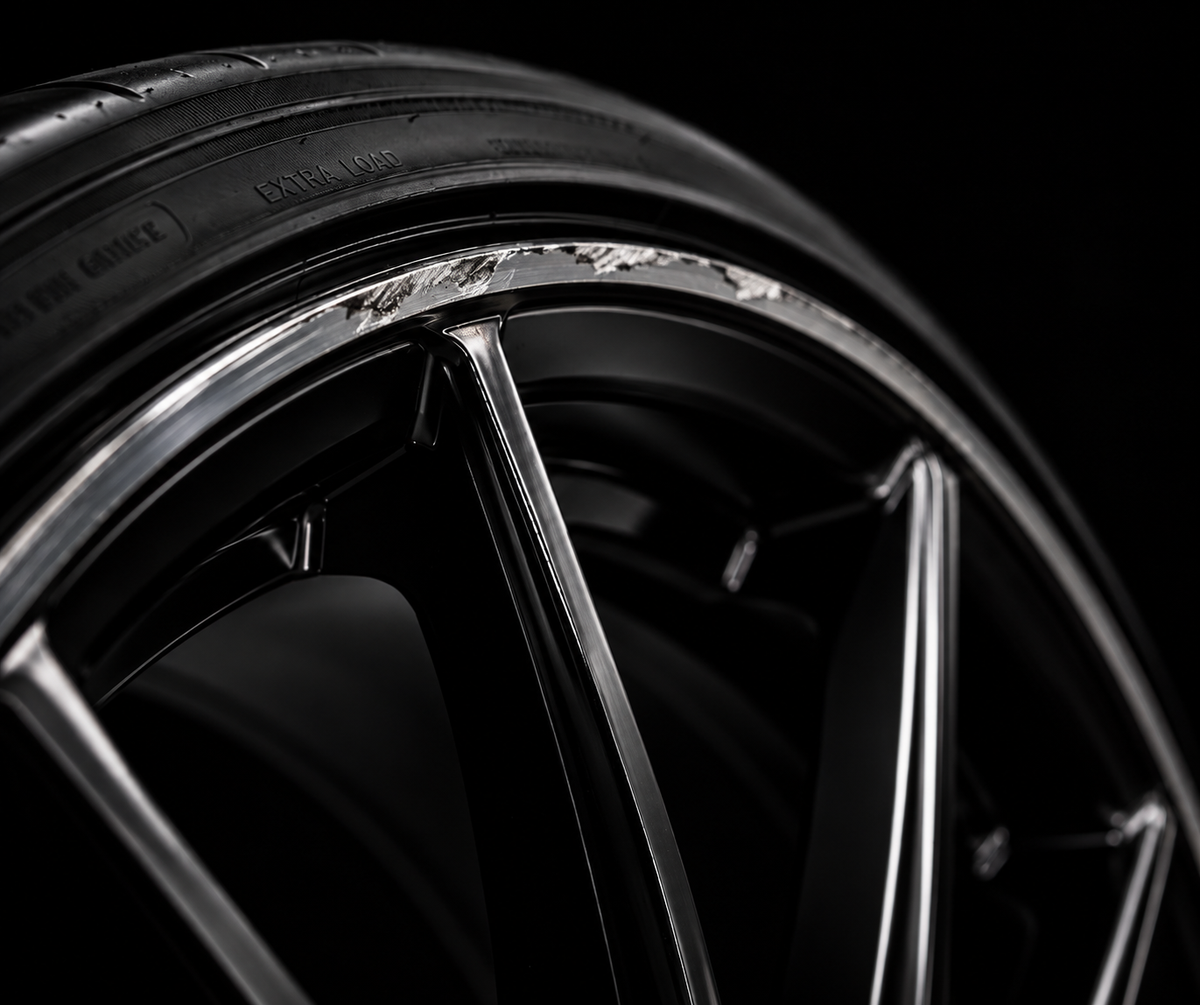 Premium Aluminum Rim Protection Set Blue
